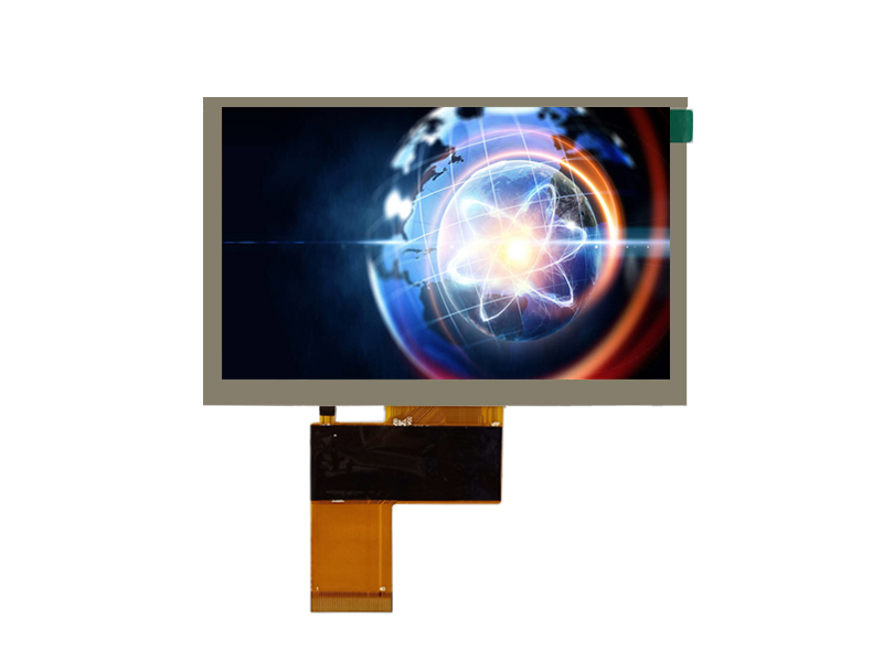 5.0inch 800x480 Full View Color TFT LCD Display with RGB interface