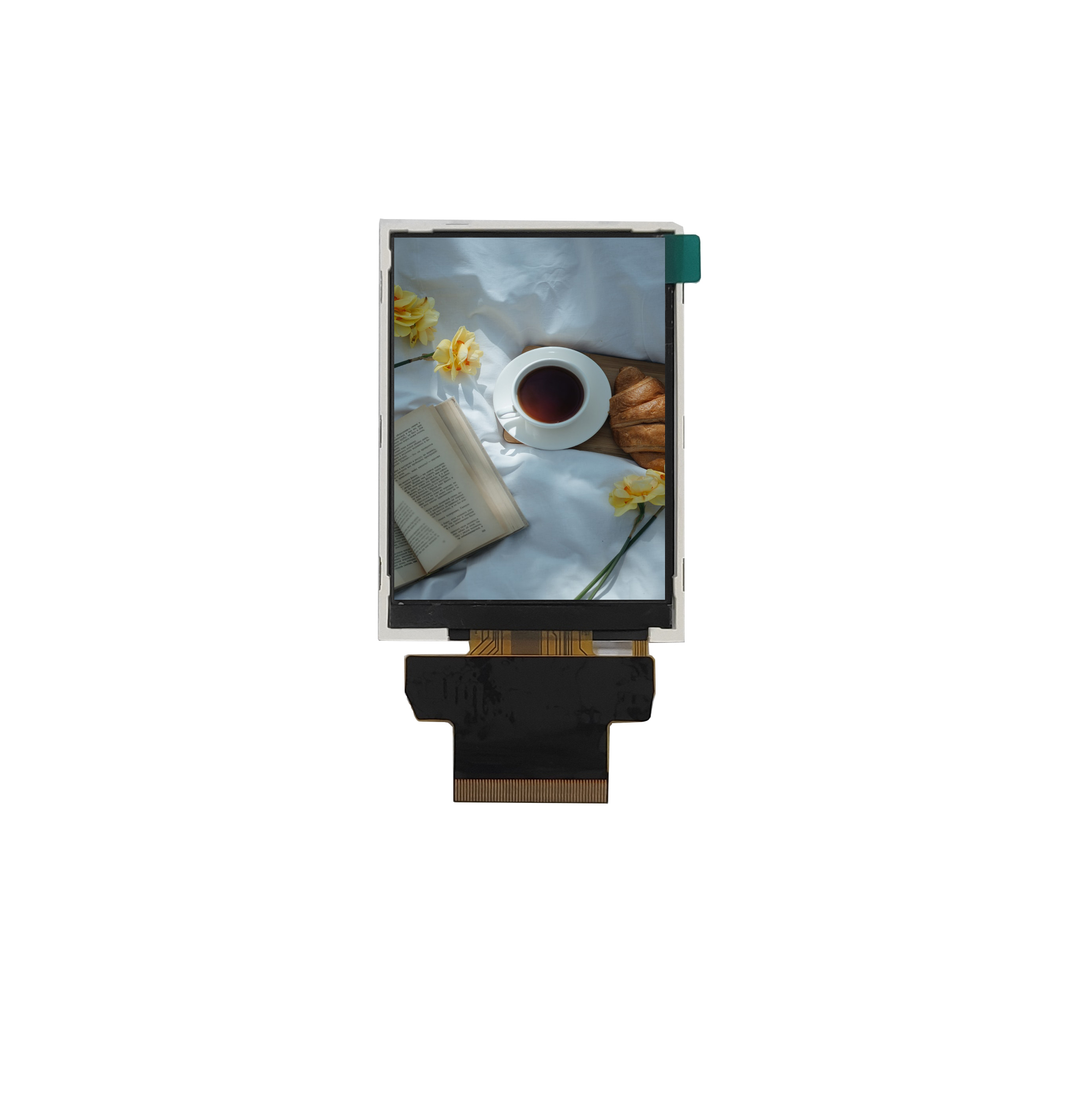 2.8 inch IPS TFT LCD display with RGB/MCU/SPI interface