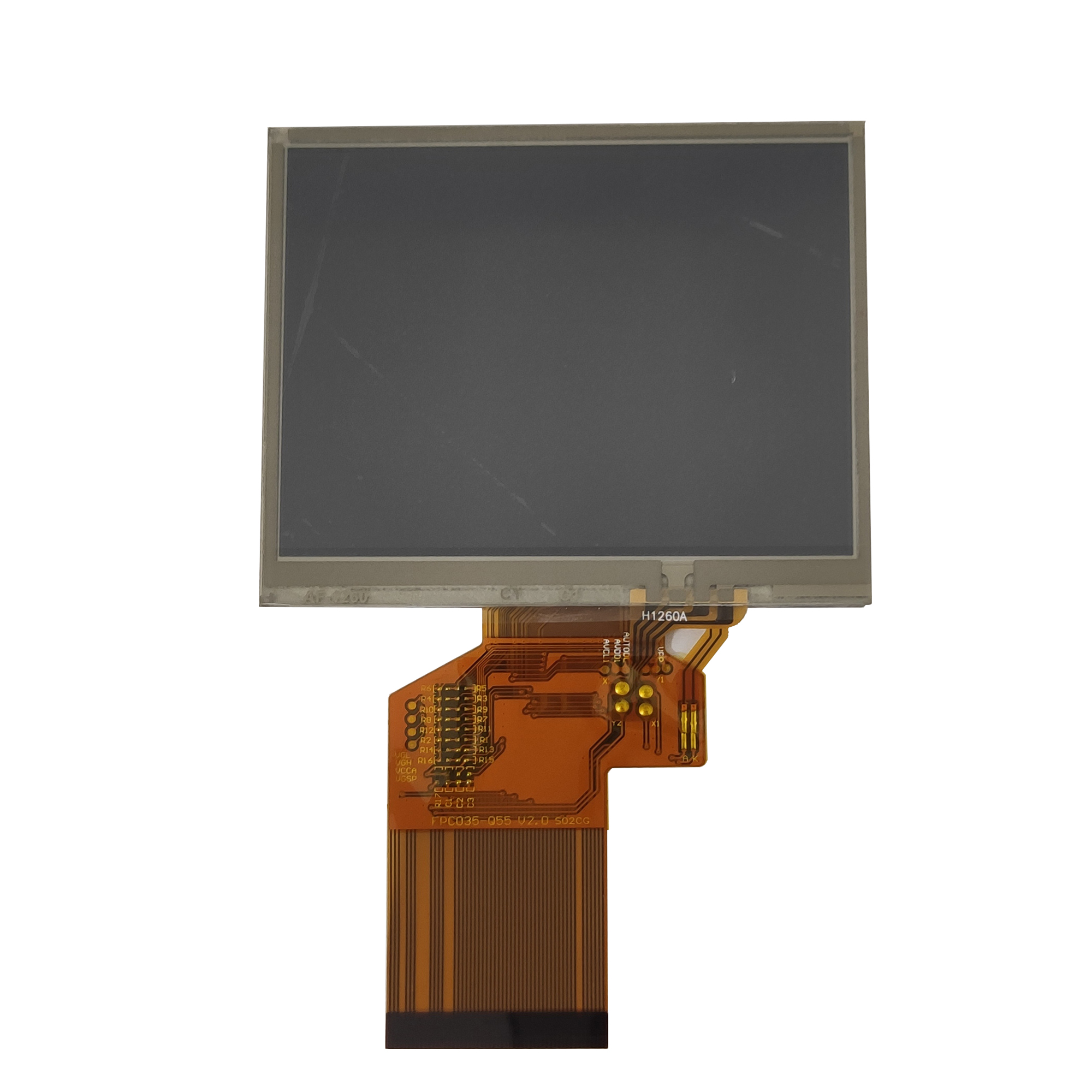 3.5 inch 320*240 IPS TFT LCD display with standard 4 Wires RTP