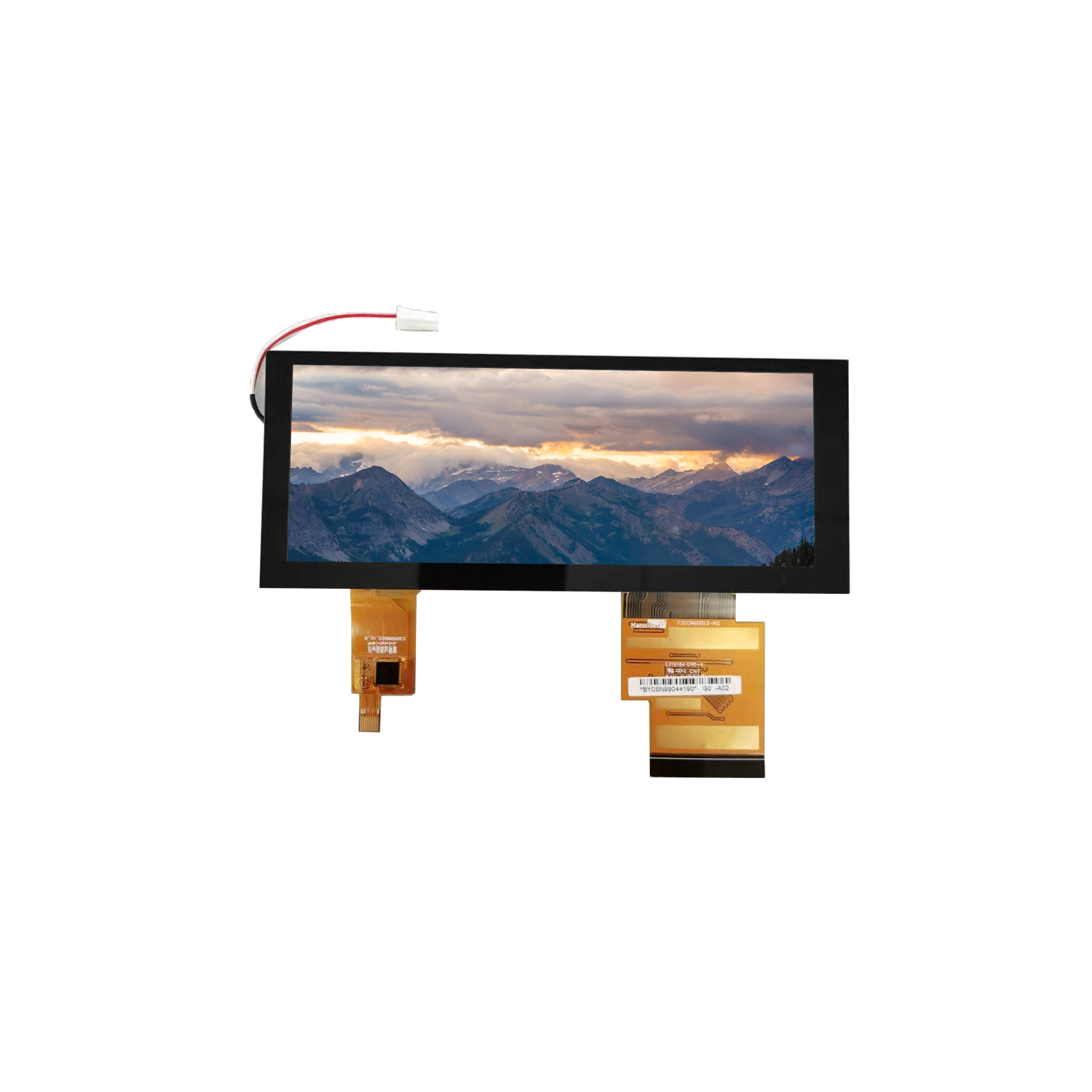 5.8 inch 800 x 320 Bar type color TFT LCD with Mutil-Touch PCAP