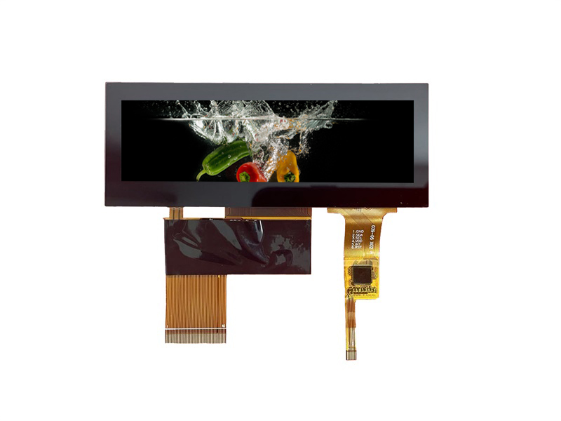 3.9 inch 480 × 128 Bar type color TFT LCD with Mutil-Touch PCAP