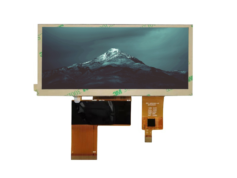 4.6 inch 800 x 320 Bar type color TFT LCD with Mutil-Touch PCAP