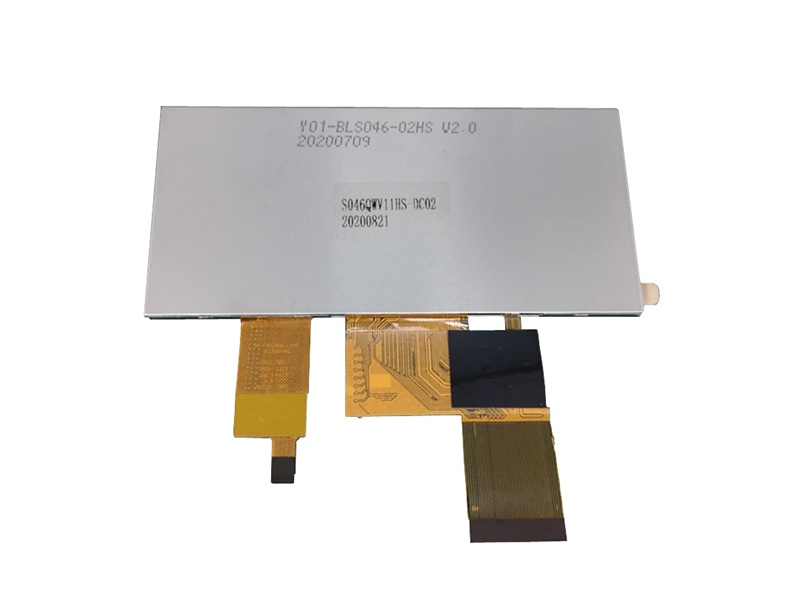 4.6 inch 800 x 320 Bar type color TFT LCD with Mutil-Touch PCAP