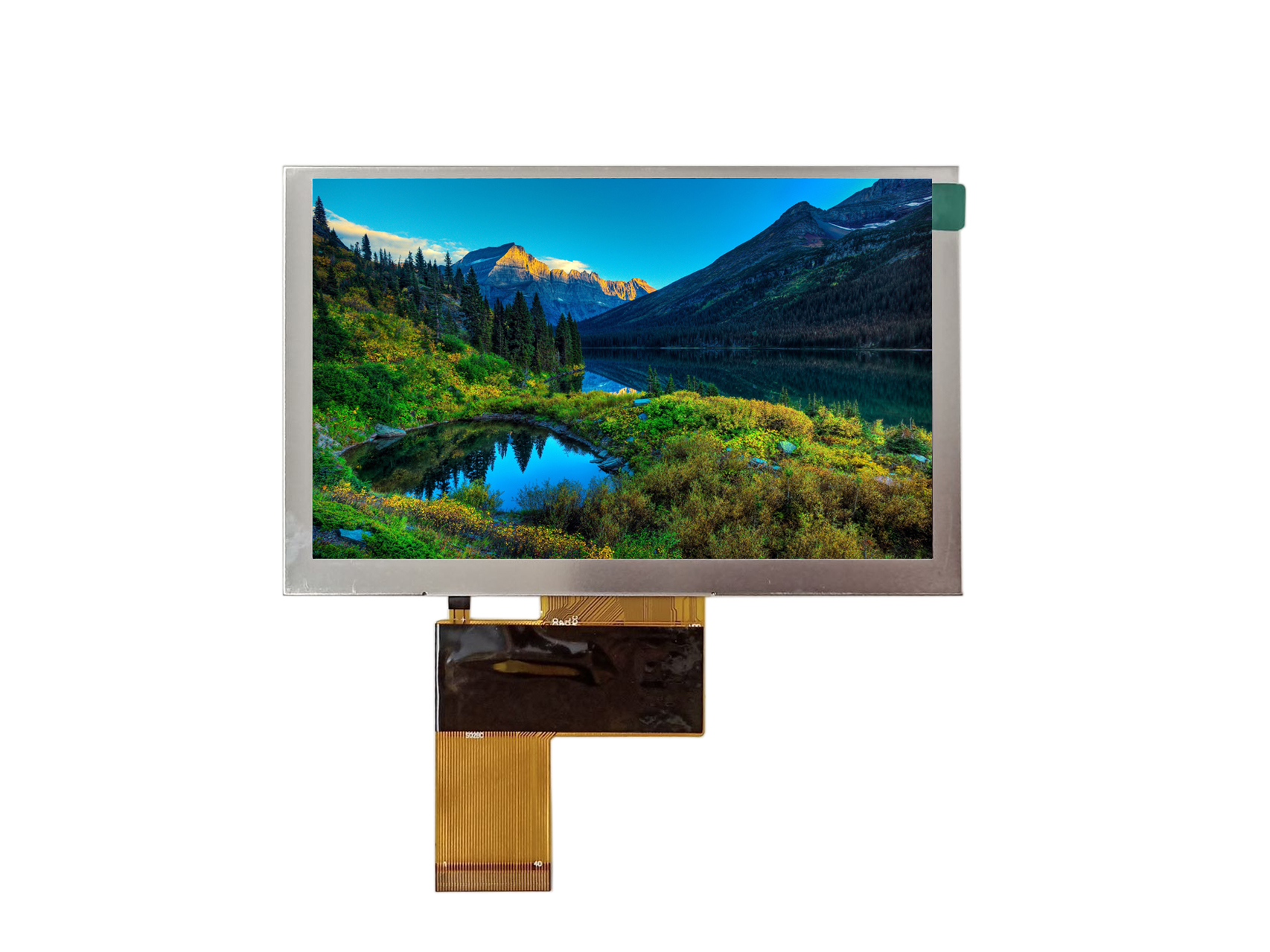 5.0inch IPS Wide Temperature TFT LCD Display