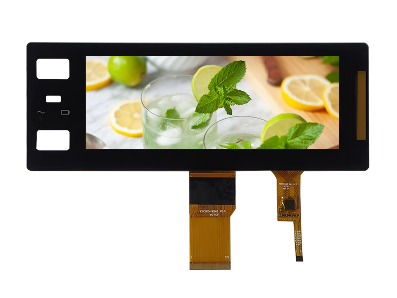 6.5-inch 1024x400 Bar type TFT LCD with Capacitive Touch Panel