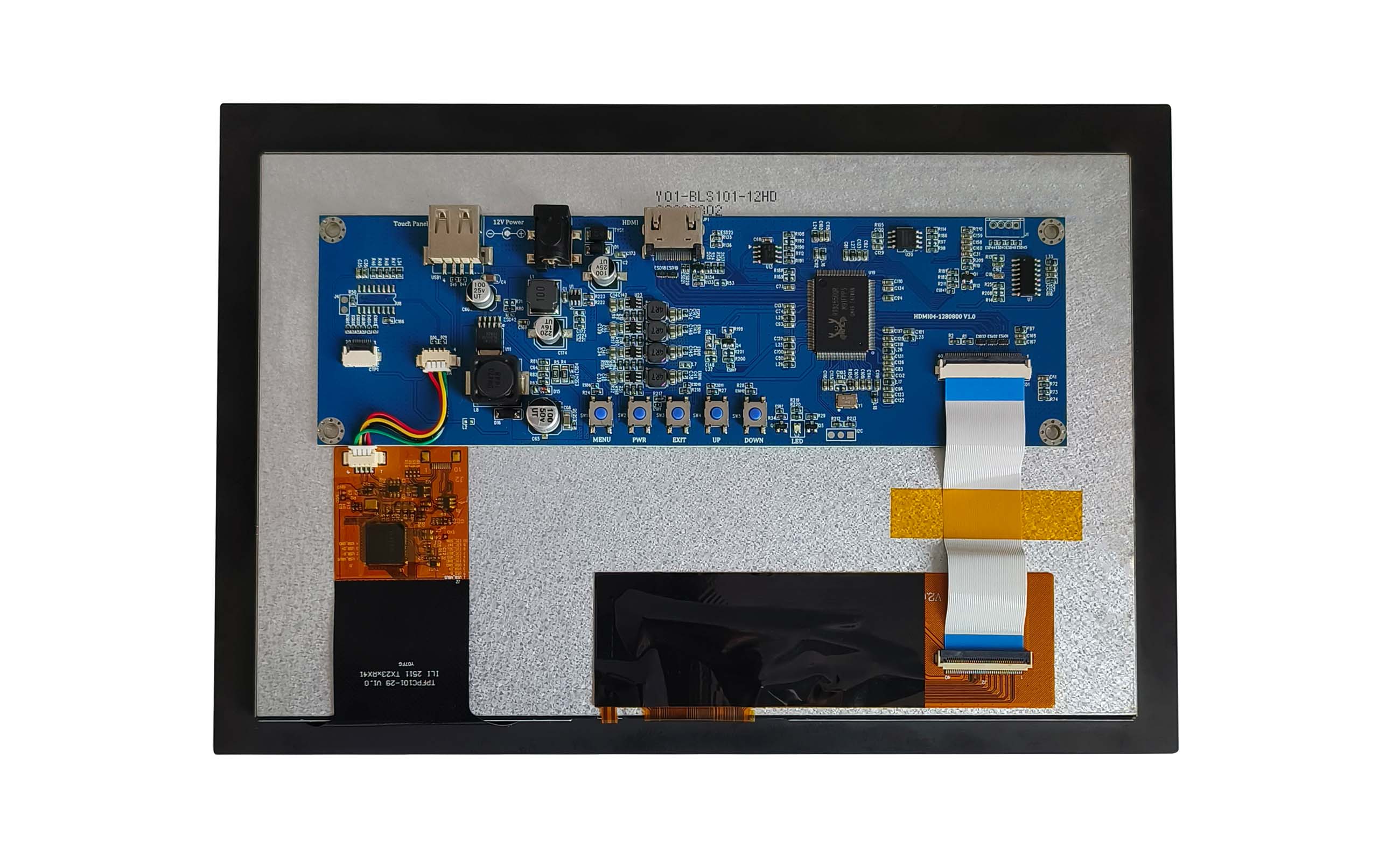 10.1inch IPS TFT LCD Touch Sreen For HDMI Signal Interface 1280x800 